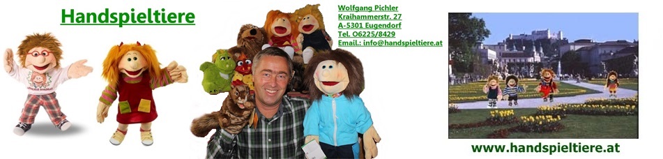 Handspieltier Living Puppets Handpuppe Herr Waldmeister W724 30 cm NEU 