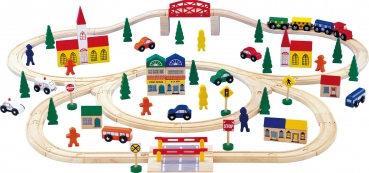 Holzeisenbahn, groß, small foot, Nr. 1001