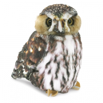 Folkmanis - Eule - Sperlingkautz Nr. 3195 - Handpuppe