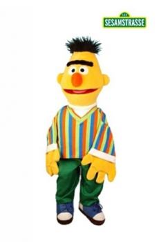 Bert SE201 Sesamstrasse / Living-Puppets / Handpuppe 45 cm