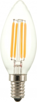 Lightbase LED-Glühbirne E14 3,5Watt (=30 W) Kerzenform dimmbar