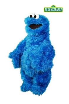 Krümmelmonster SE203  Sesamstrasse /Living-Puppets / Handpuppe 45 cm