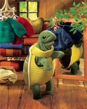 Folkmanis - Schildkröte mit Rollkragen - Nr. 2881