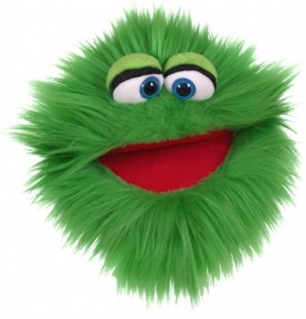 Plappermaul / Blappermouth (grün) W807 / Living-Puppets / Handpuppe 20 cm