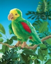 Folkmanis - Papagei Amazonen/ Amazon Parrot - Nr. 2592