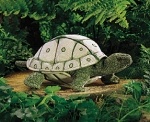 Folkmanis - Schildkröte - Landschildkröte - helles Muster -Nr. 2181