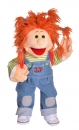 Charlotta W915 / Living-Puppets / Handpuppe / 65 cm mit Schultasche