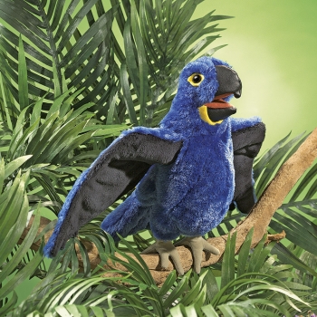 Folkmanis - Papagei blau - Nr. 3060
