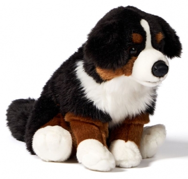 UniToys - Berner Sennenhund, sitzend - Nr. 32353 -  Kuschel-/Plüschtier -