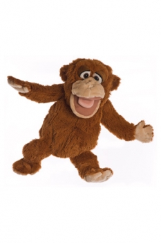 Affe W272 / Living-Puppets / Handpuppe 43 cm