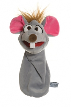 Maus Bille W414 / Living-Puppets / Handpuppe 35 cm