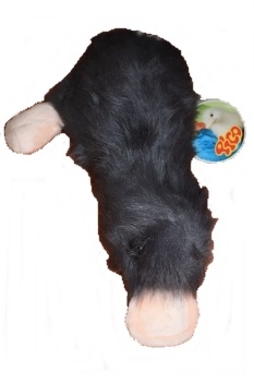 Ente grau/weiß - 40 cm