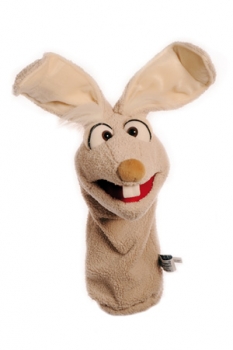 Hase Mampfred W446 / Living-Puppets / Handpuppe  40 cm