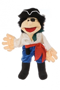 Pirat Peer W033/ Living-Puppets / Handpuppe 65 cm