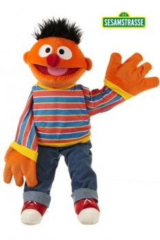 Ernie SE100 Sesamstrasse / Living-Puppets / Handpuppe 65cm