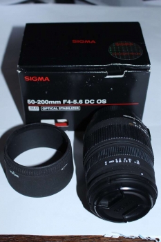 Sigma Zoom 50-200mm 50-200 mm 4-5.6 DC OS HSM für Nikon AF OVP