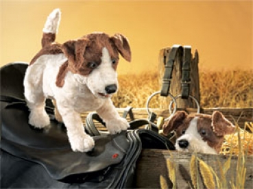 Folkmanis - Hund - Terrier - Jack Russel - Nr. 2848