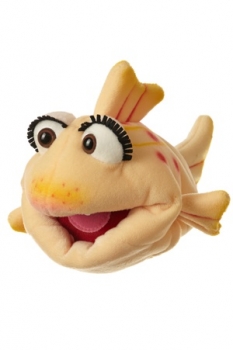 Fisch Flupsi W551 / Living-Puppets / Handpuppe 20 cm