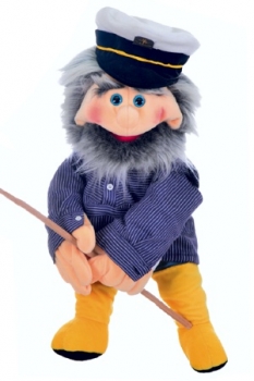Käpten Hansen W752 / Living-Puppets / Handpuppe / 65 cm