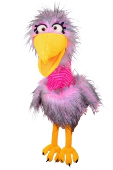 Madame Quassel Schlamassel W762 / Living-Puppets / Handpuppe 54 cm