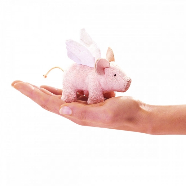 Folkmanis - Mini Schwein mit Flügeln - Nr. 2685