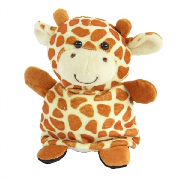 Swappies - 26911 - Wende-Plüschtier, Swappie Panda/Giraffe,15 cm