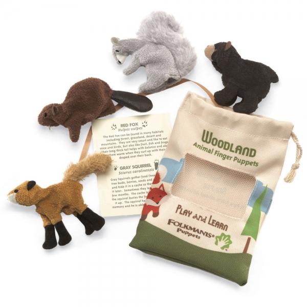Folkmanis - Waldtiere Set - Nr. 2769