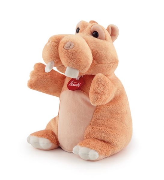 Nilpferd / 29839 / Trudi /Handpuppe / 17 cm