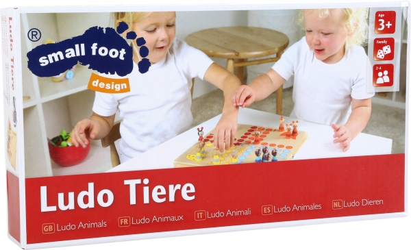 Brettspiel Ludo "Tiere", Nr. 7358