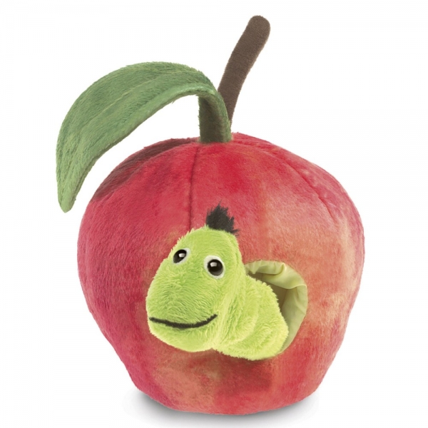 Folkmanis - Apfel mit Wurm - Nr. 3123