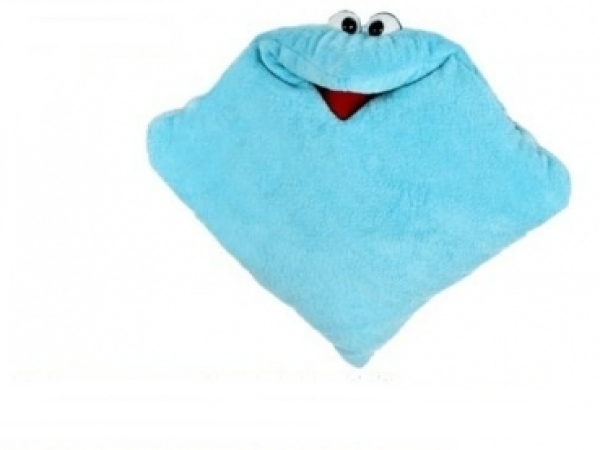 Wunschtraum-Kuschelmuschelkissen blau W238-2 / Living-Puppets Handpuppe