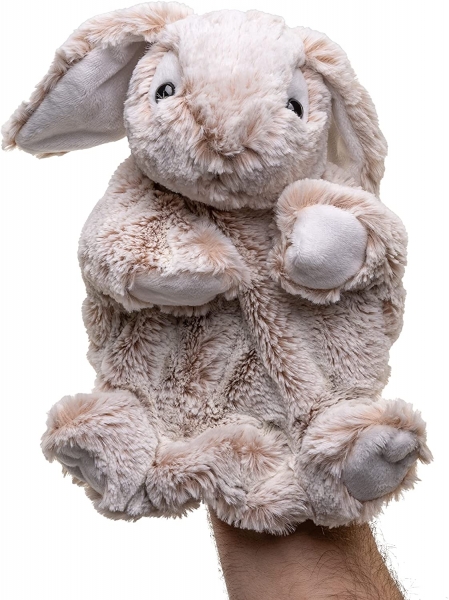 UniToys - Handpuppe Hase (beige) - Nr. HH02521 - 24 cm (Höhe)