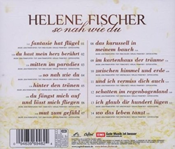 Fischer Helene, So Nah Wie Du [Audio CD]