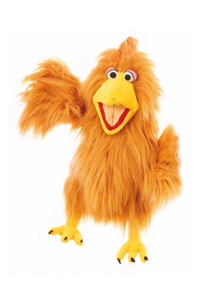 Henne Herta W141 / Living-Puppets / Handpuppe 60 cm
