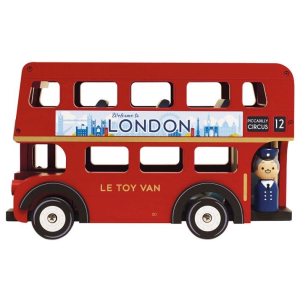 LEToyVan / London Wooden Bus / TV469