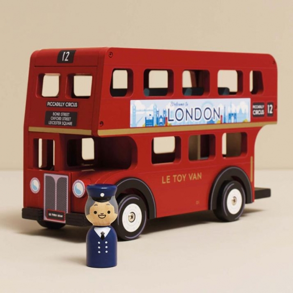 LEToyVan / London Wooden Bus / TV469