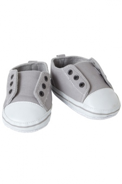 Schuhe grau W592 für 65 cm