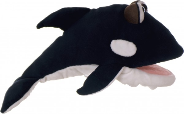 Orka Fontäne W790 / Living-Puppets / Handpuppe 33 cm