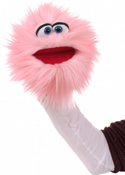 Plaudertante / Poppycook-Aunty (rosa) W808 / Living-Puppets / Handpuppe 20 cm