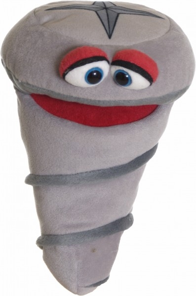 Schreckschraube W870 / Living-Puppets / Handpuppe / 23 cm