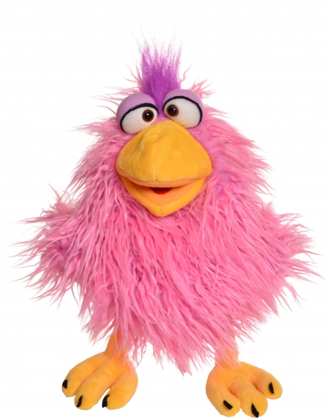 Pfrädarike Piepspatz W878 / Living-Puppets / Handpuppe 28 cm