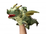 UniToys -  Handpuppe Drache grün - Nr. HPD4625 - 49 cm